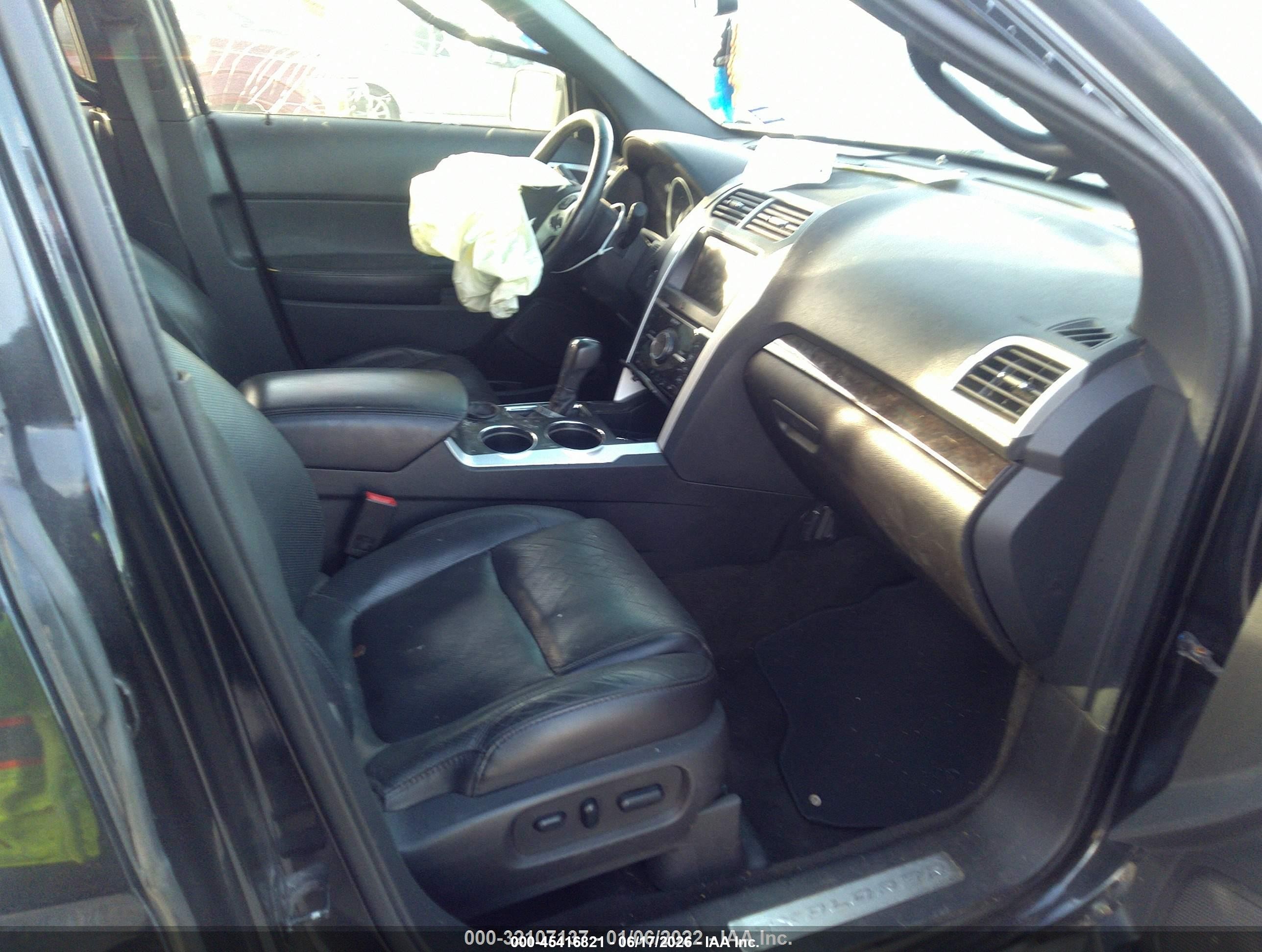 2014 Ford Explorer Limited Черный vin: 1FM5K7F85EGA32166