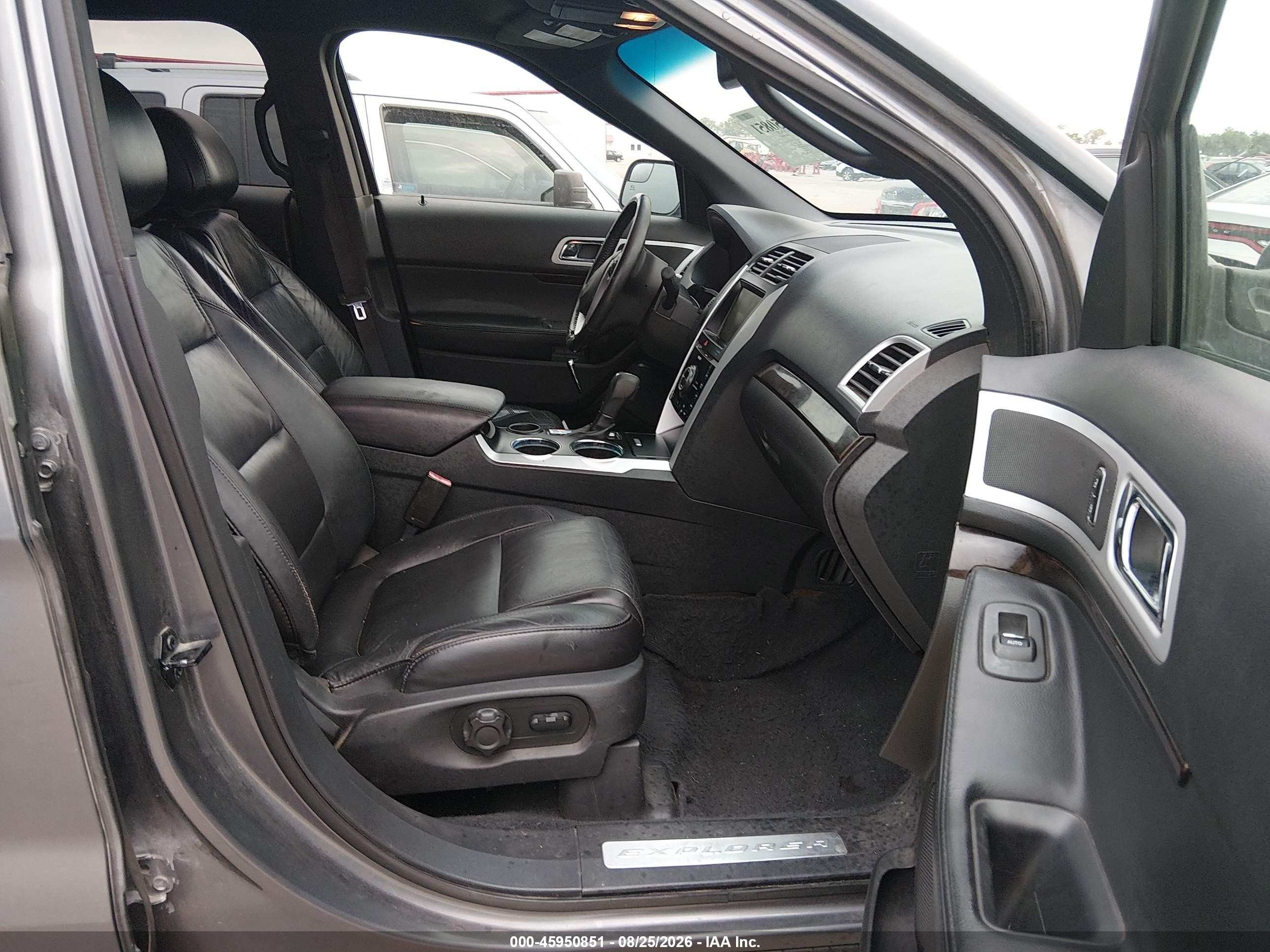 2014 Ford Explorer Limited Gray vin: 1FM5K7F85EGA55124