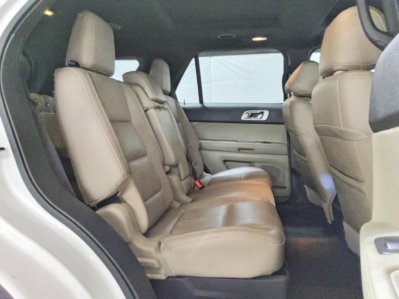 2014 Ford Explorer Limited White vin: 1FM5K7F85EGB48886