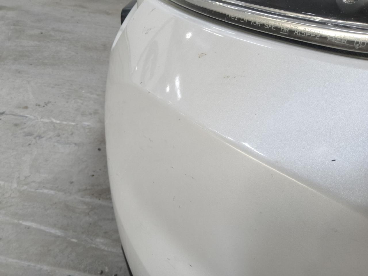 2014 Ford Explorer Limited White vin: 1FM5K7F85EGB48886 Damage: Front Bumper, Chipped, 4