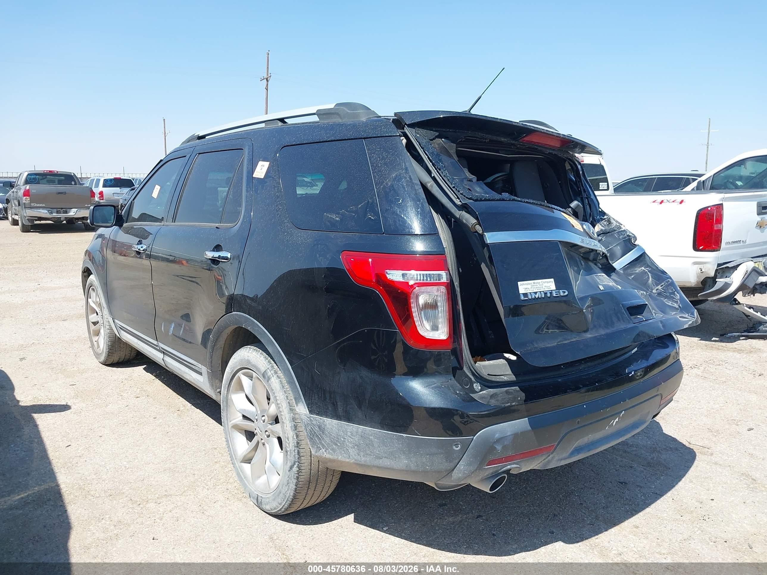 2014 Ford Explorer Limited Black vin: 1FM5K7F85EGC11842