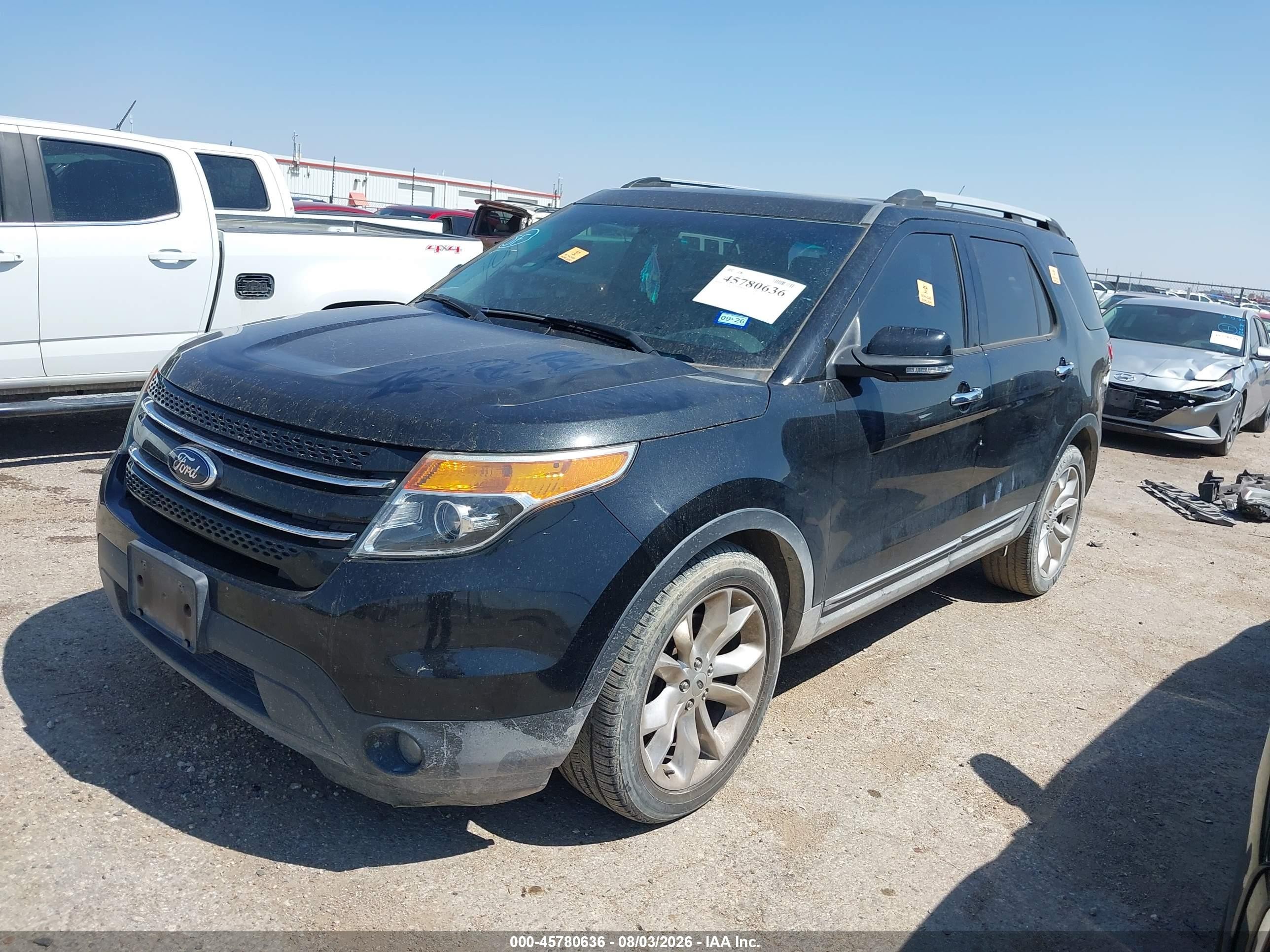2014 Ford Explorer Limited Black vin: 1FM5K7F85EGC11842