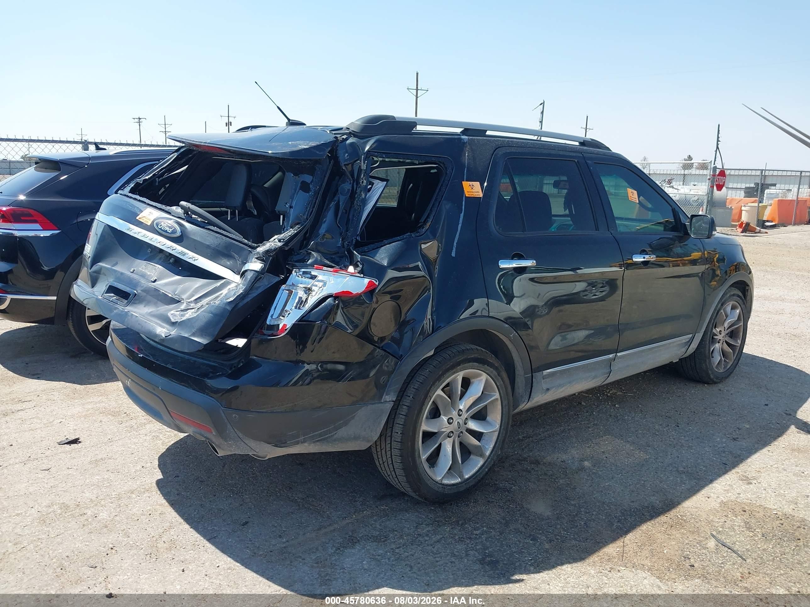 2014 Ford Explorer Limited Black vin: 1FM5K7F85EGC11842