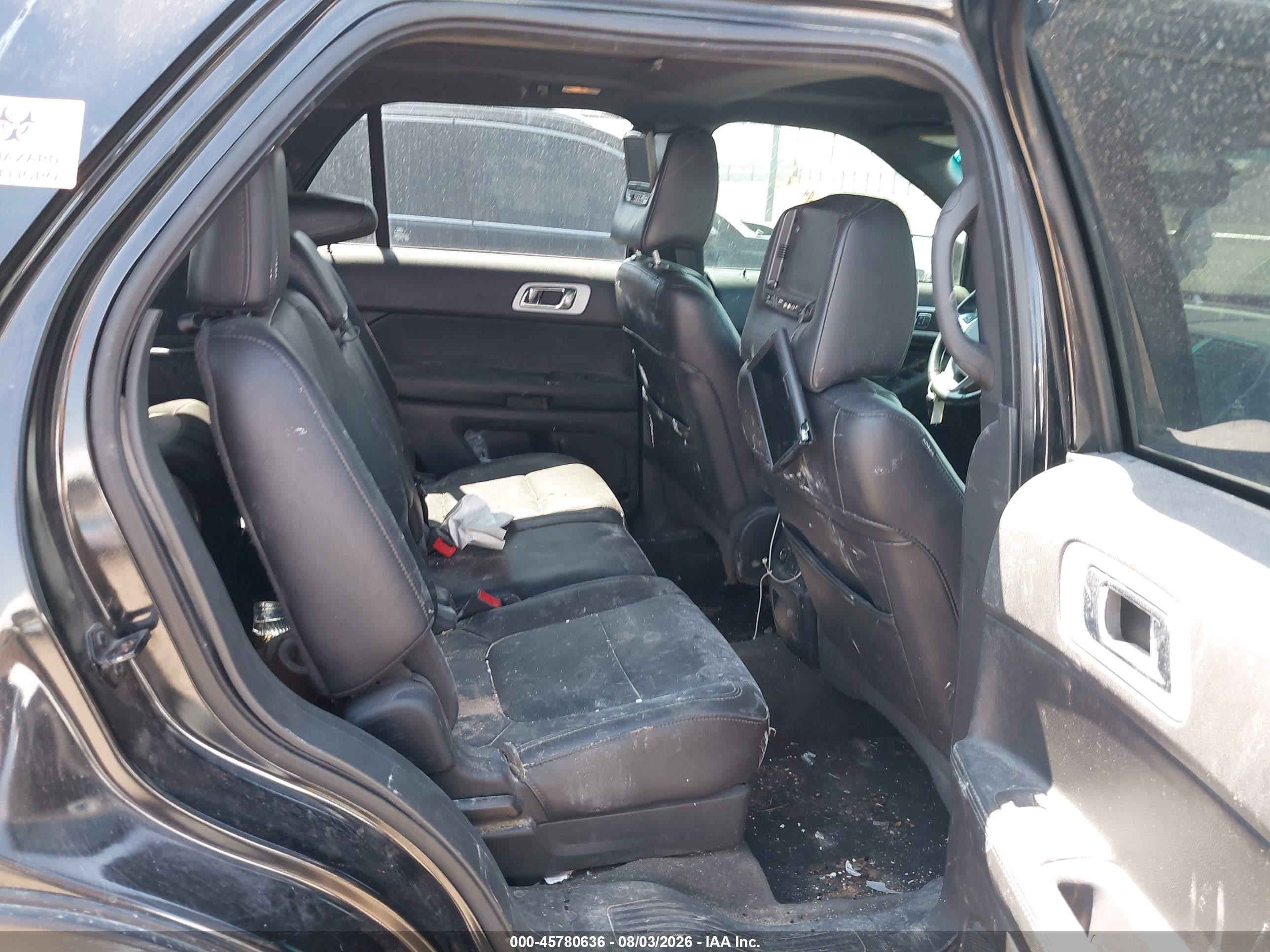 2014 Ford Explorer Limited Black vin: 1FM5K7F85EGC11842
