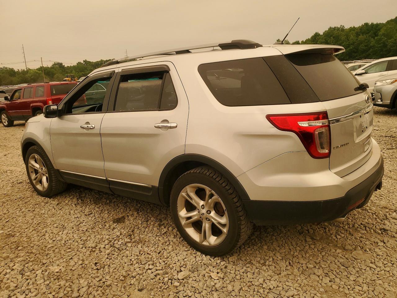 2014 Ford Explorer Limited Silver vin: 1FM5K7F85EGC59860