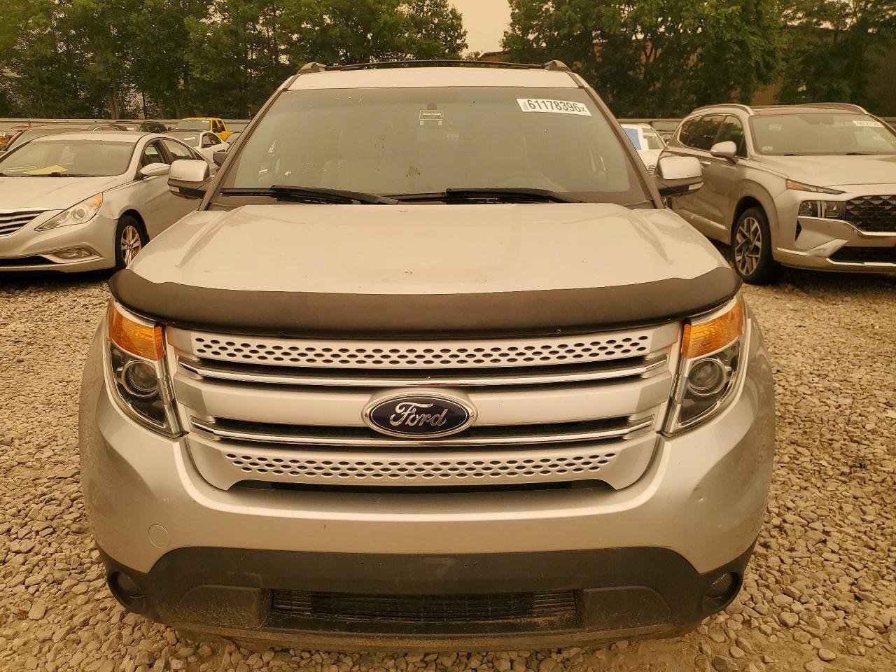 2014 Ford Explorer Limited Silver vin: 1FM5K7F85EGC59860