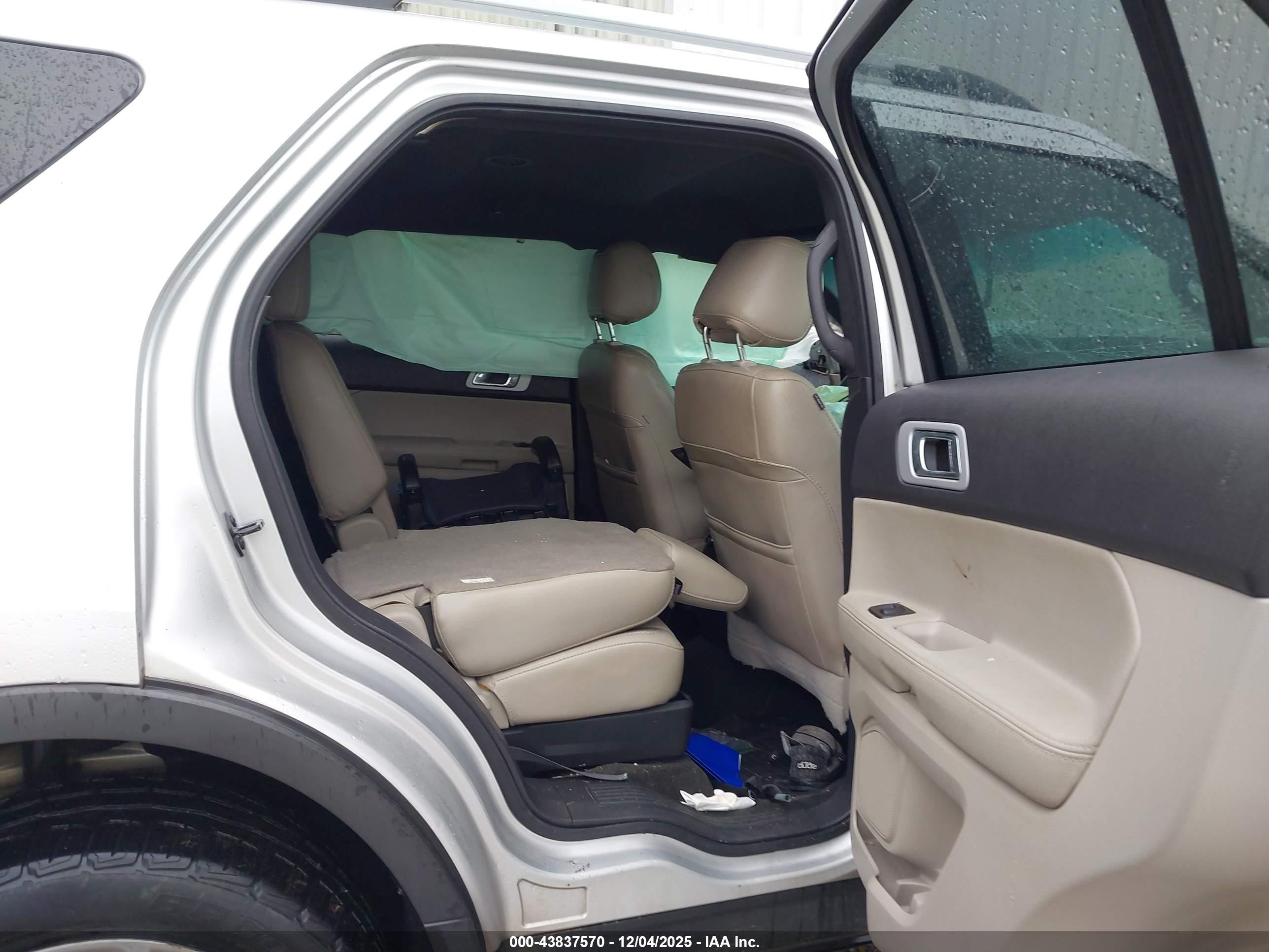 2015 Ford Explorer Limited Silver vin: 1FM5K7F85FGA31732