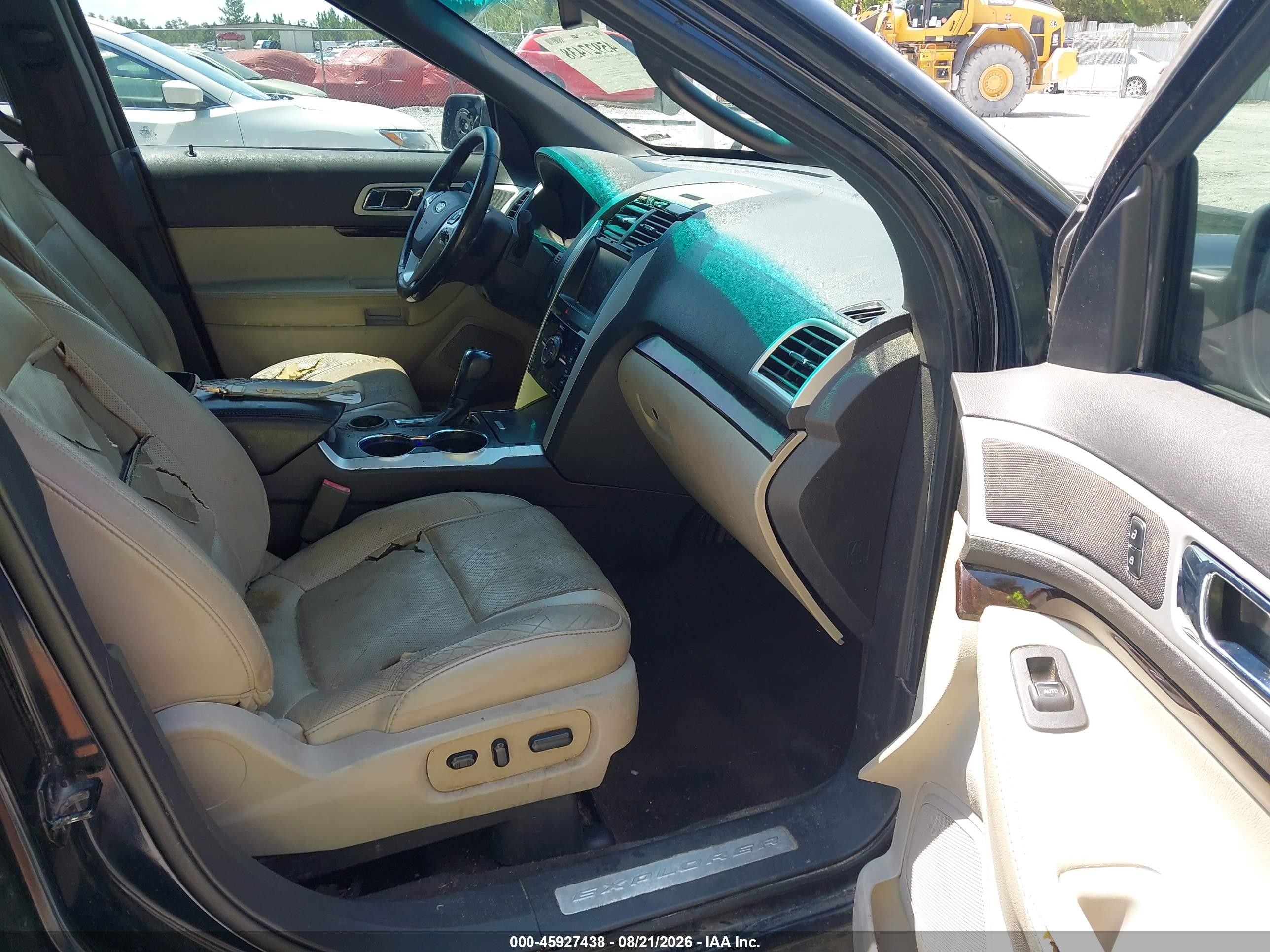 2015 Ford Explorer Limited Black vin: 1FM5K7F85FGA61863