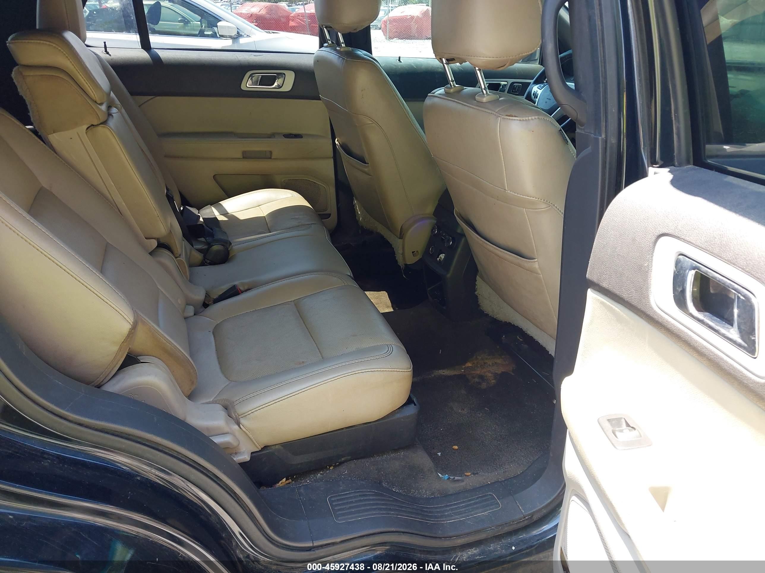 2015 Ford Explorer Limited Black vin: 1FM5K7F85FGA61863