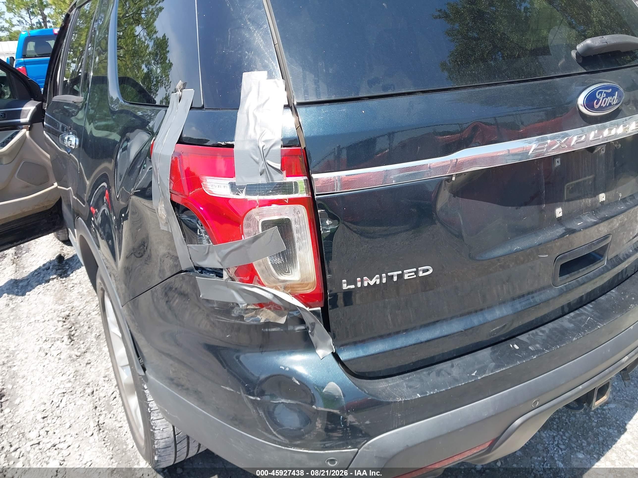 2015 Ford Explorer Limited Black vin: 1FM5K7F85FGA61863