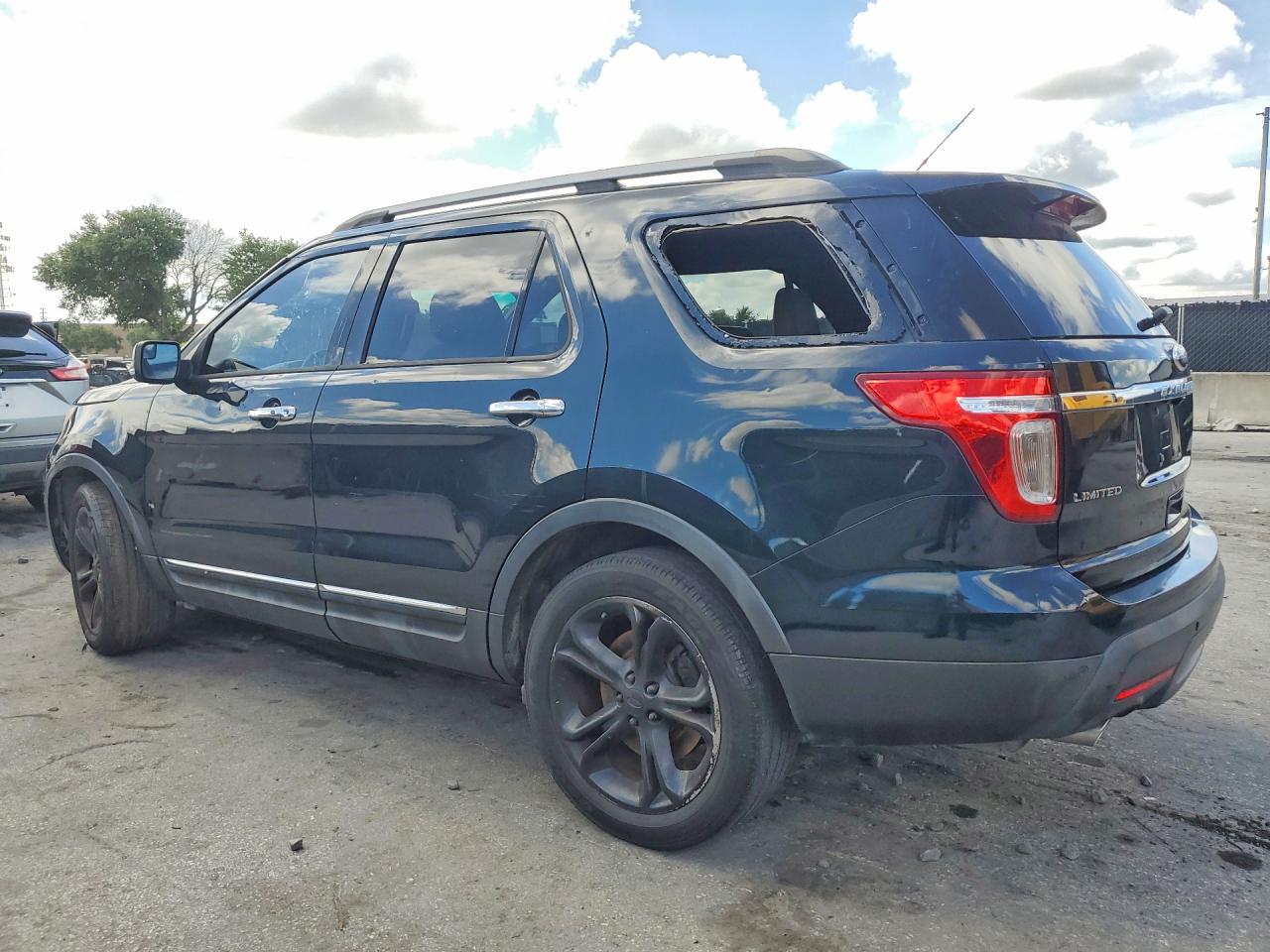 2015 Ford Explorer Limited Black vin: 1FM5K7F85FGB03061