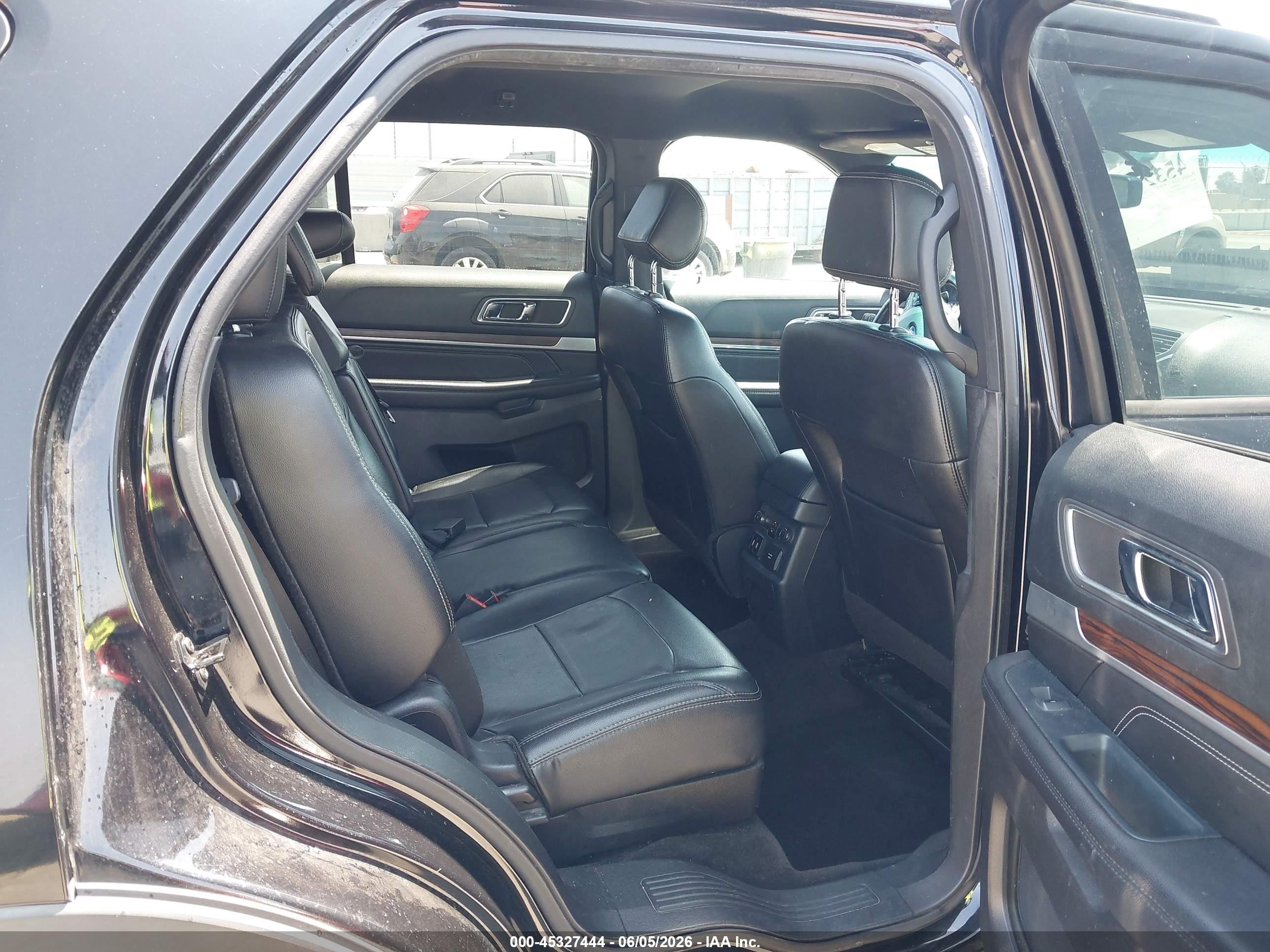 2016 Ford Explorer Limited Черный vin: 1FM5K7F85GGA27276