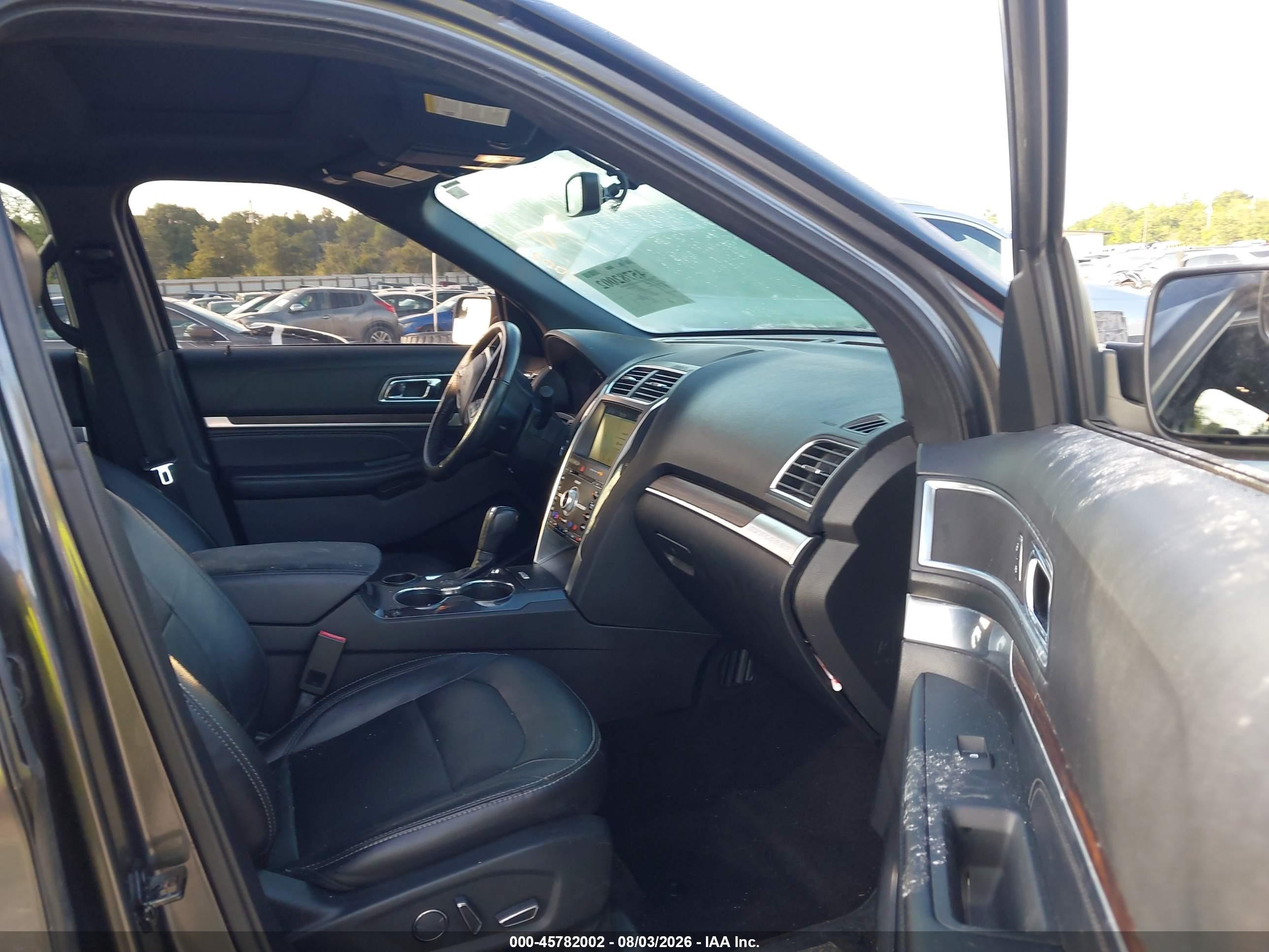 2018 Ford Explorer Limited Gray vin: 1FM5K7F85JGA89669