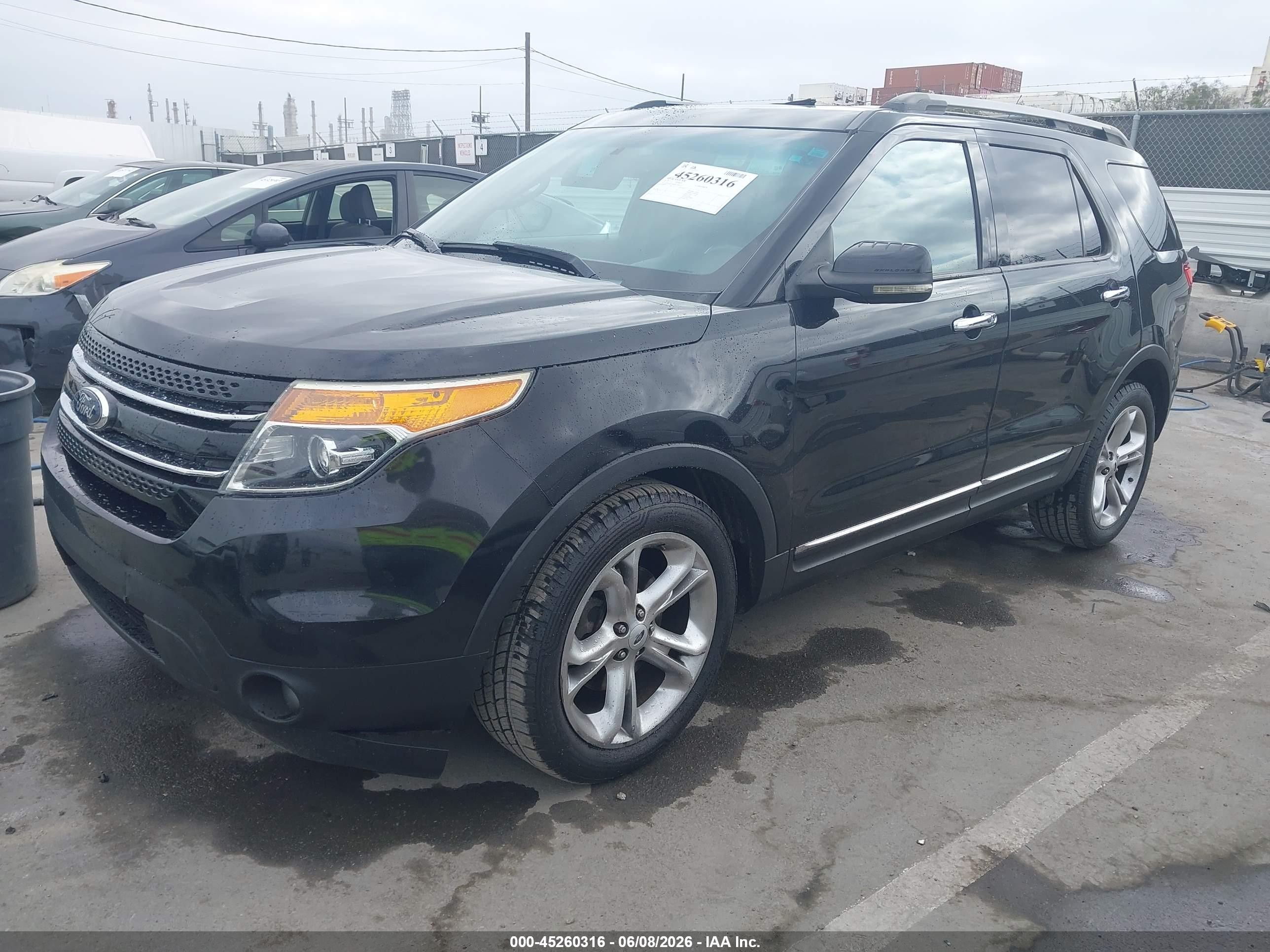 2013 Ford Explorer Limited Черный vin: 1FM5K7F86DGA04522