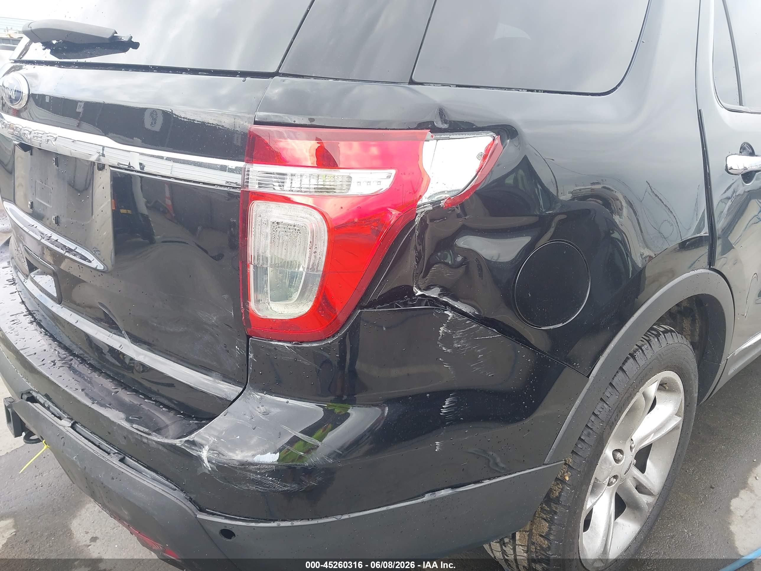 2013 Ford Explorer Limited Черный vin: 1FM5K7F86DGA04522