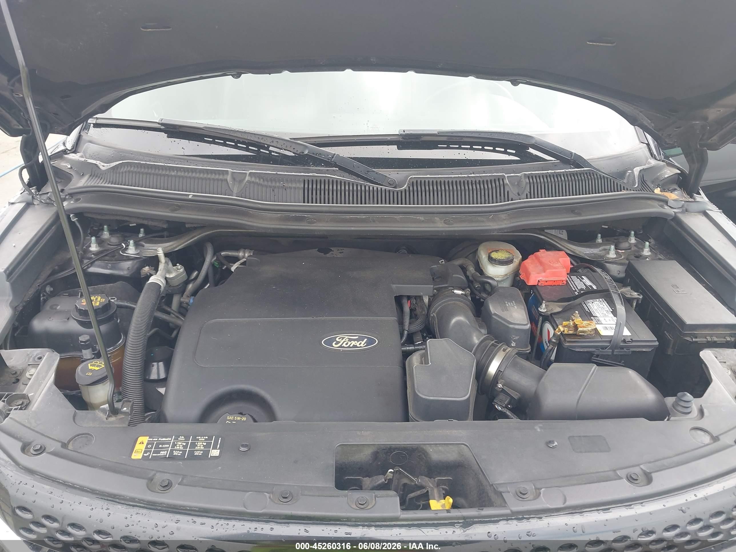 2013 Ford Explorer Limited Черный vin: 1FM5K7F86DGA04522