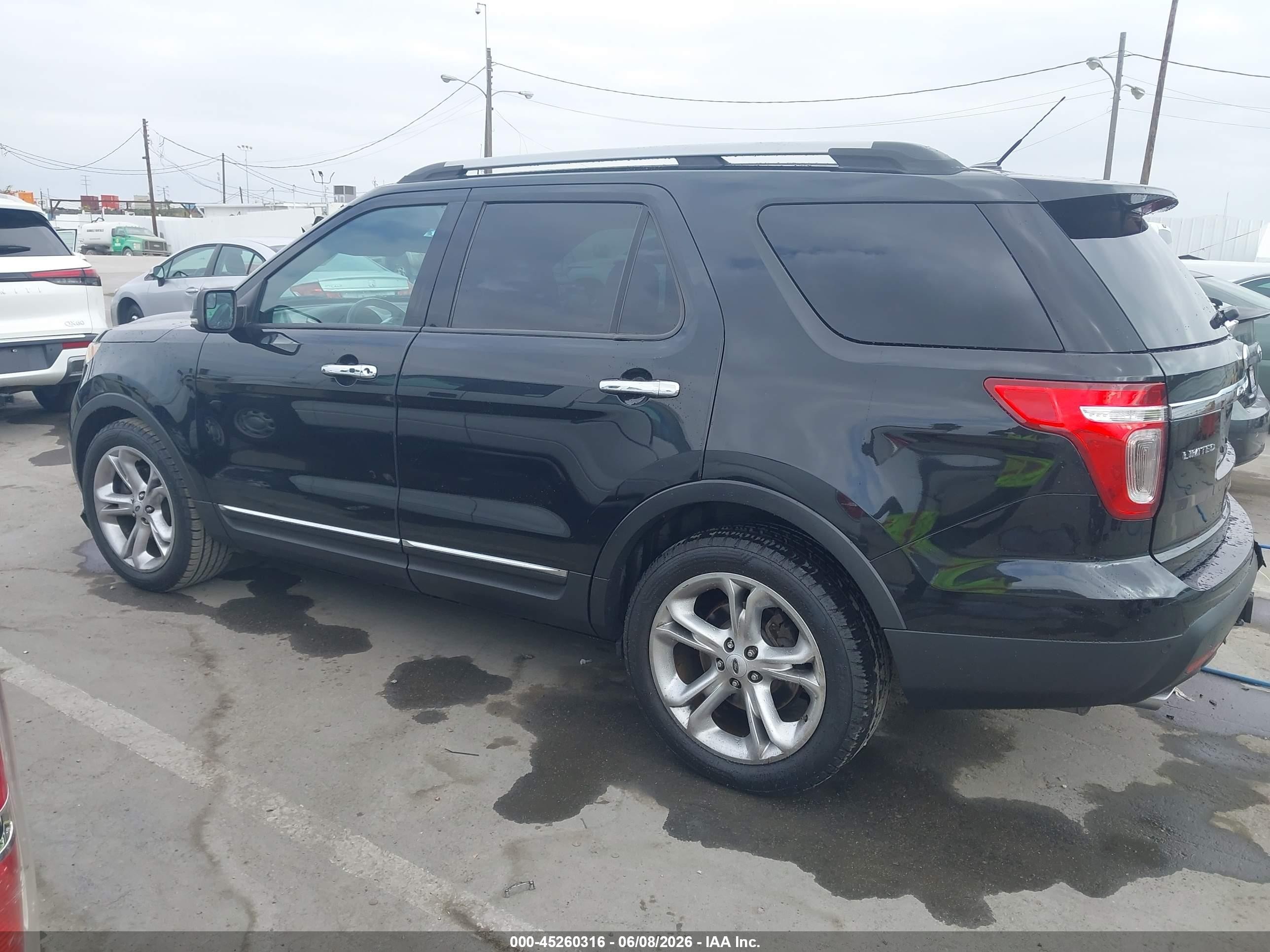 2013 Ford Explorer Limited Черный vin: 1FM5K7F86DGA04522
