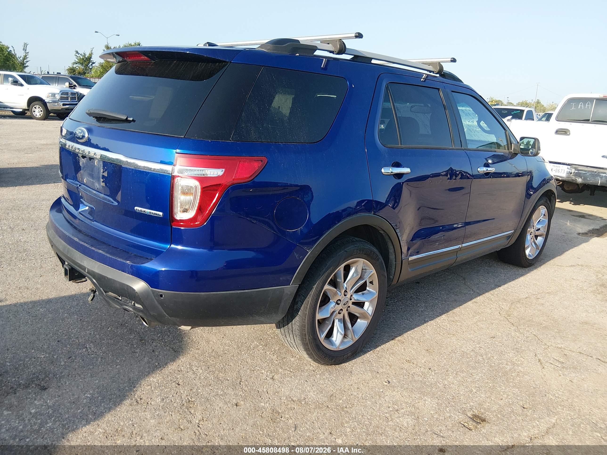 2013 Ford Explorer Limited Синий vin: 1FM5K7F86DGB88618