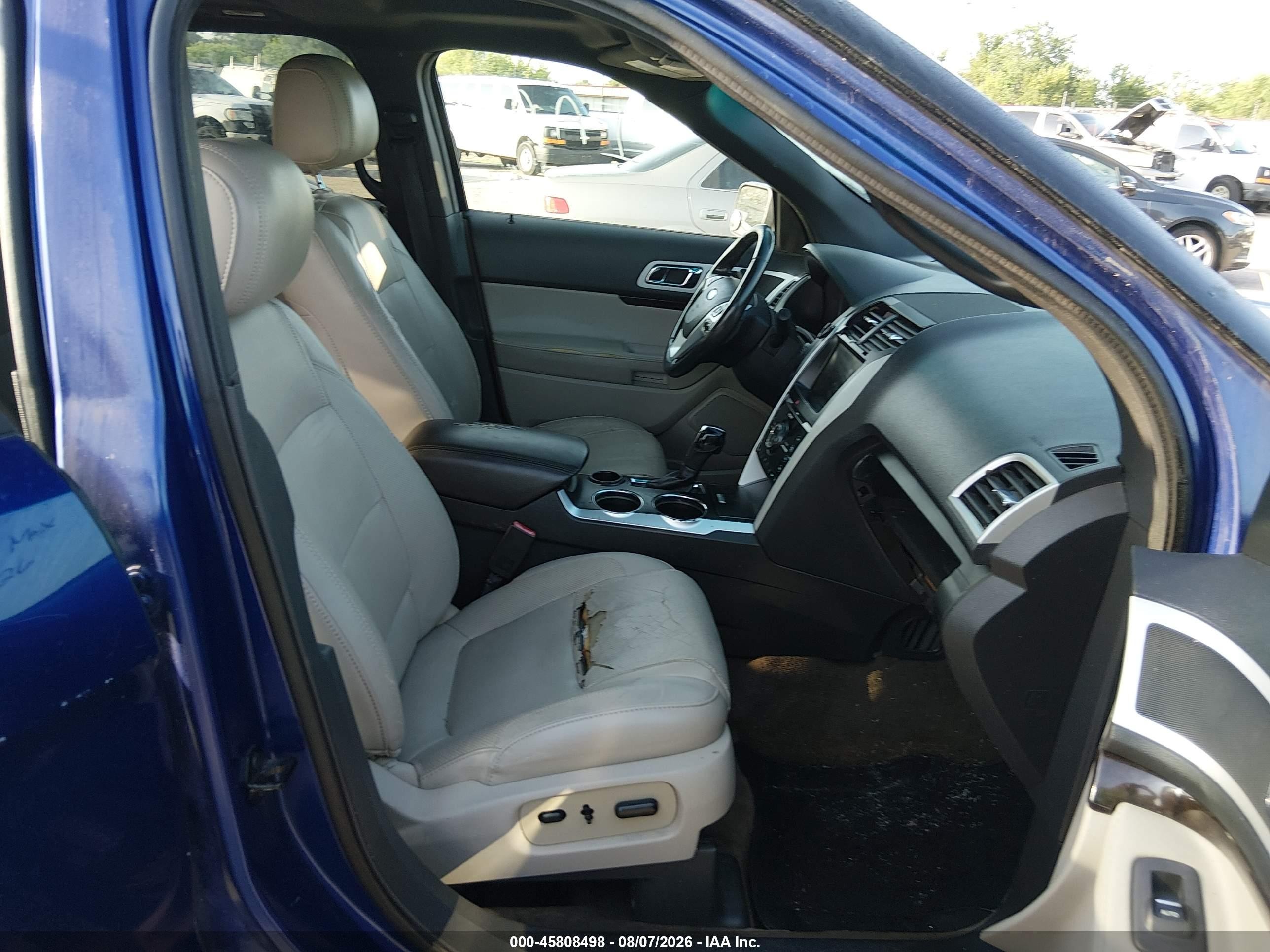 2013 Ford Explorer Limited Синий vin: 1FM5K7F86DGB88618