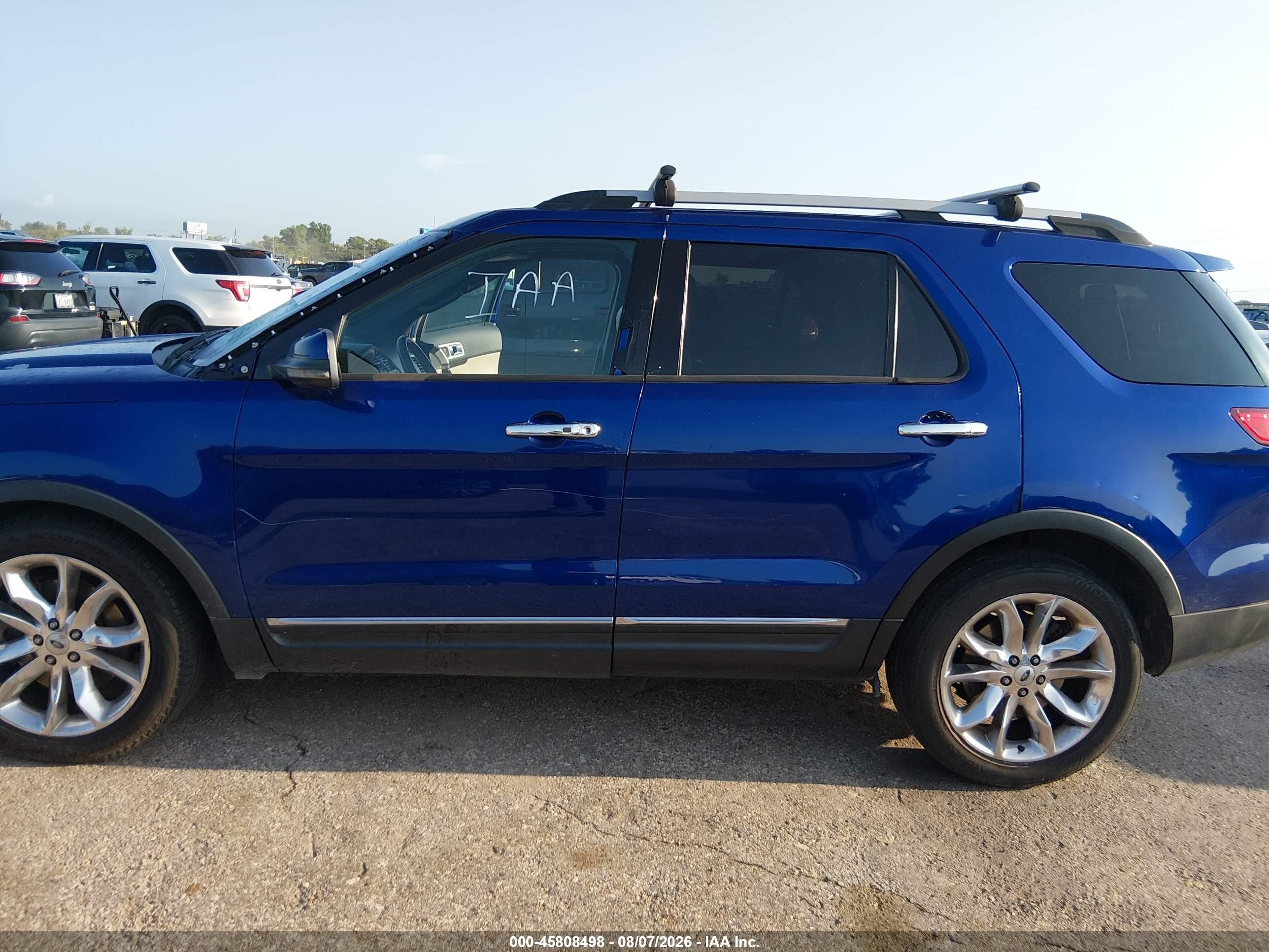 2013 Ford Explorer Limited Синий vin: 1FM5K7F86DGB88618