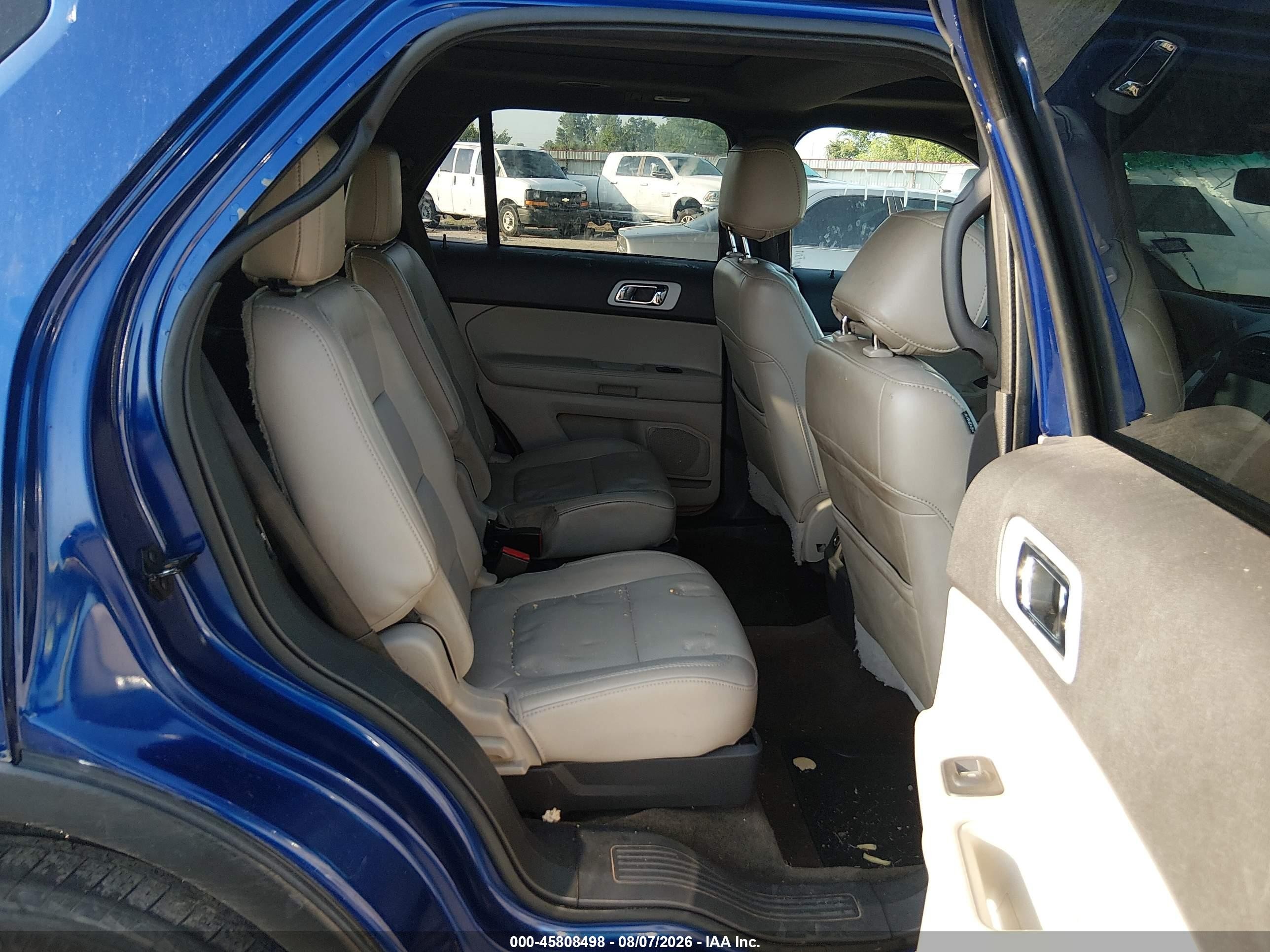 2013 Ford Explorer Limited Синий vin: 1FM5K7F86DGB88618