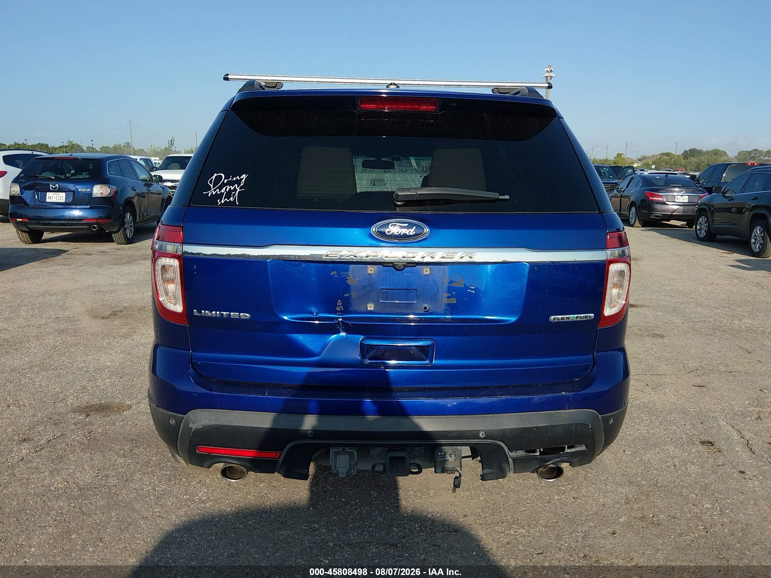 2013 Ford Explorer Limited Синий vin: 1FM5K7F86DGB88618