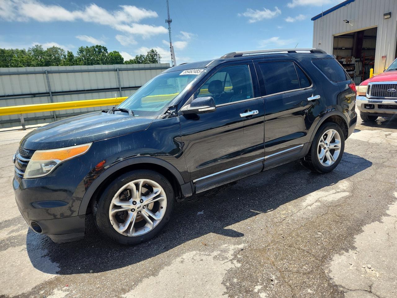 2013 Ford Explorer Limited Black vin: 1FM5K7F86DGC15543