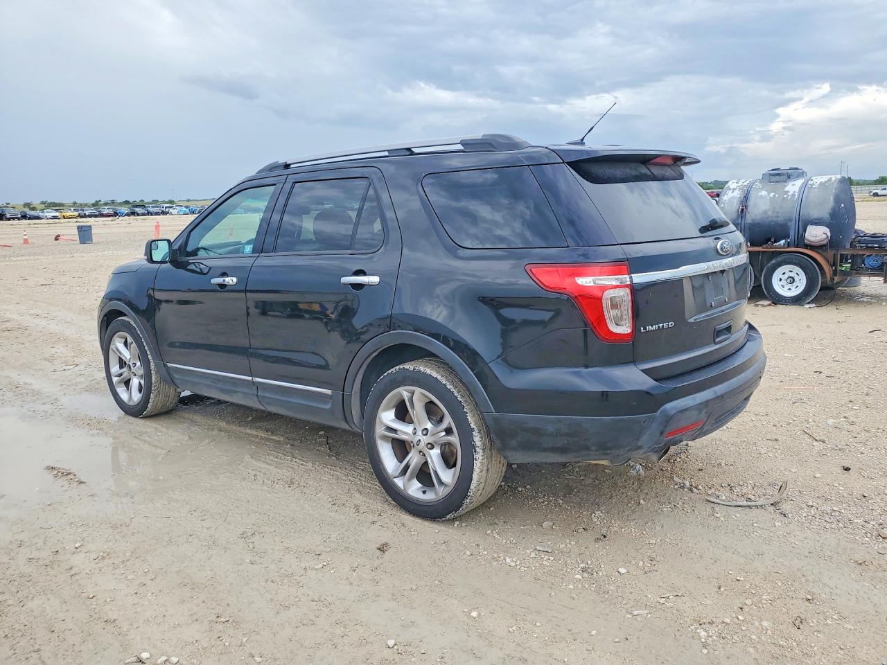2013 Ford Explorer Limited Black vin: 1FM5K7F86DGC95202
