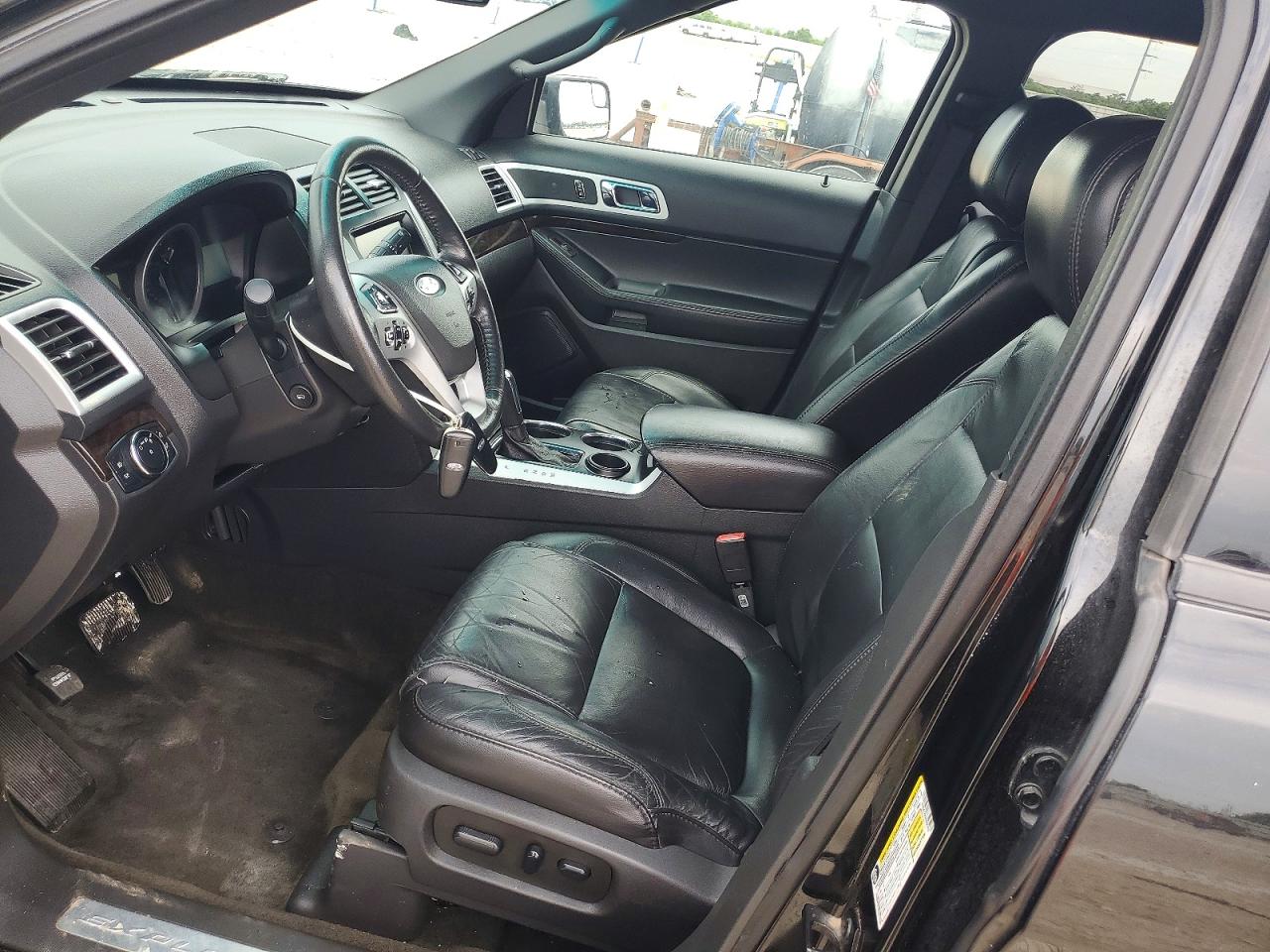 2013 Ford Explorer Limited Black vin: 1FM5K7F86DGC95202