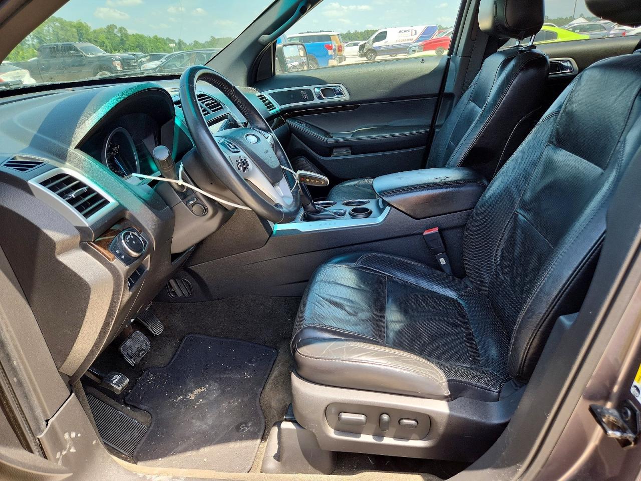 2014 Ford Explorer Limited Gray vin: 1FM5K7F86EGA32502
