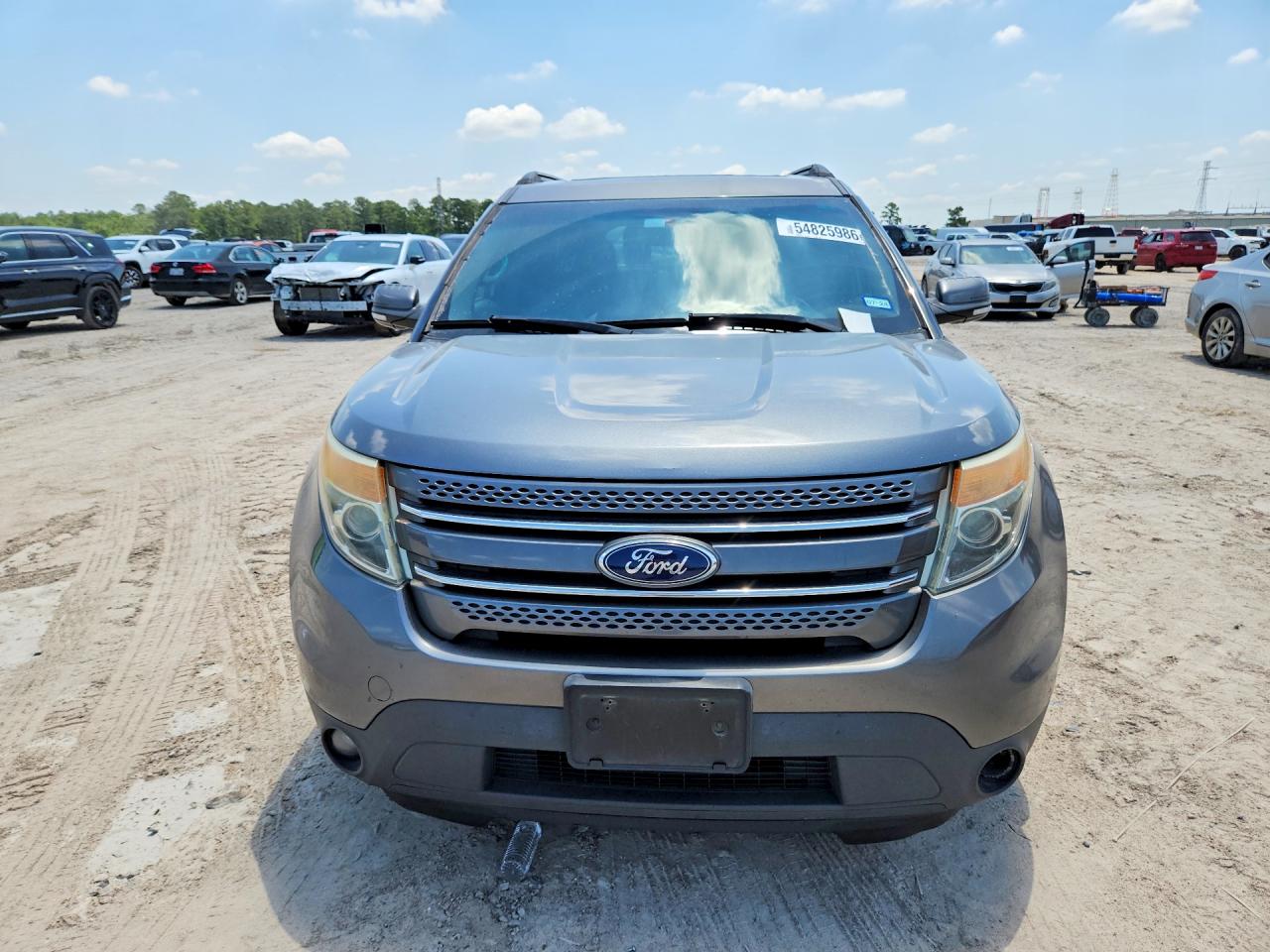 2014 Ford Explorer Limited Gray vin: 1FM5K7F86EGA32502