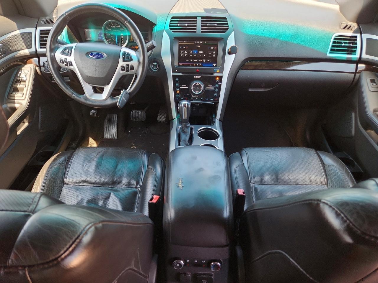 2014 Ford Explorer Limited Gray vin: 1FM5K7F86EGA32502