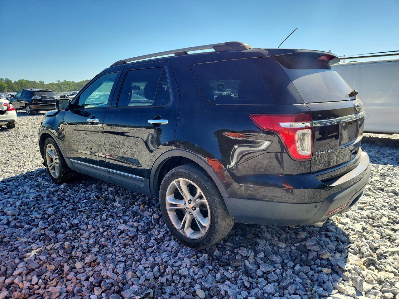 2014 Ford Explorer Limited Black vin: 1FM5K7F86EGA44455