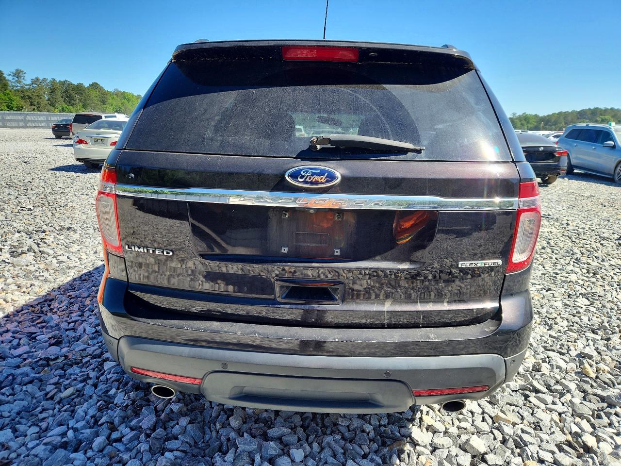 2014 Ford Explorer Limited Black vin: 1FM5K7F86EGA44455