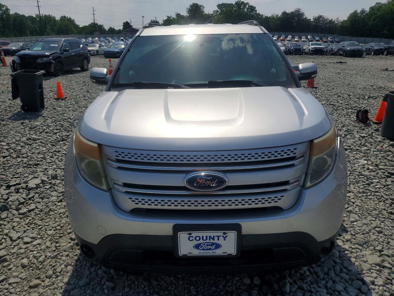 2014 Ford Explorer Limited Silver vin: 1FM5K7F86EGA76497