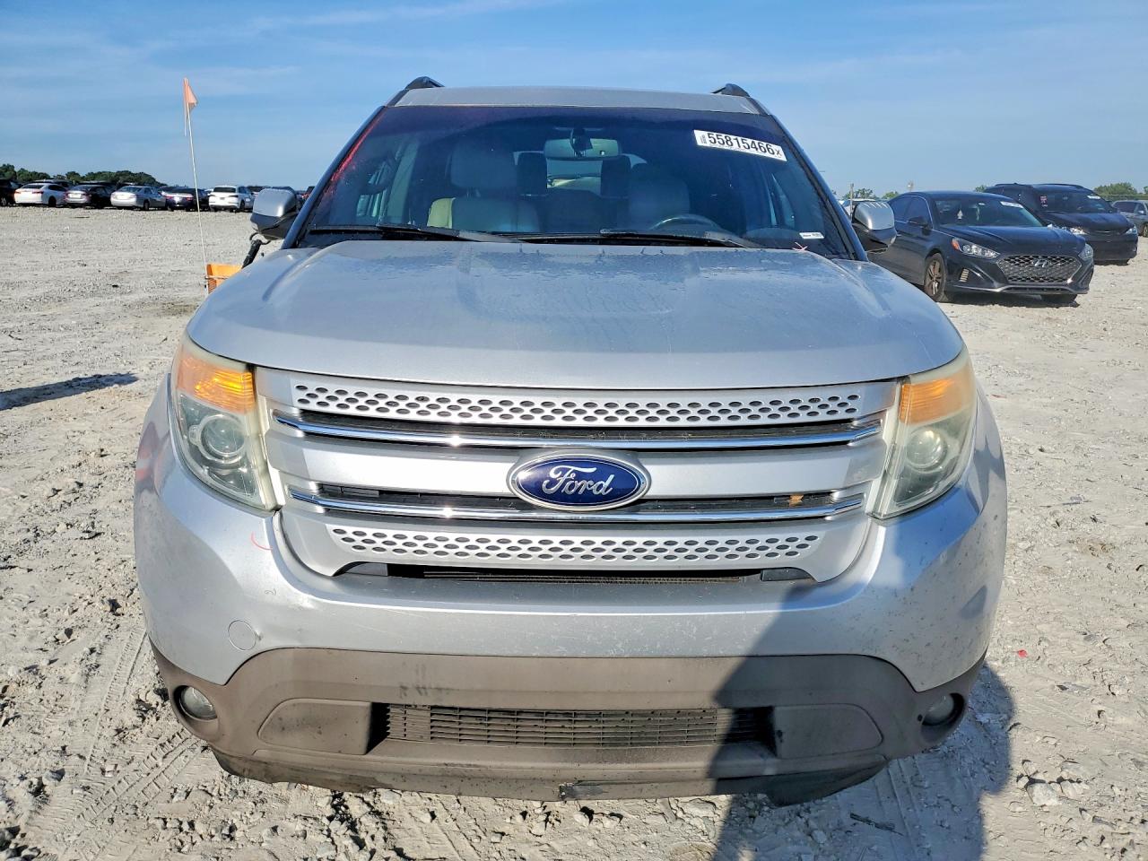 2014 Ford Explorer Limited Silver vin: 1FM5K7F86EGC49290