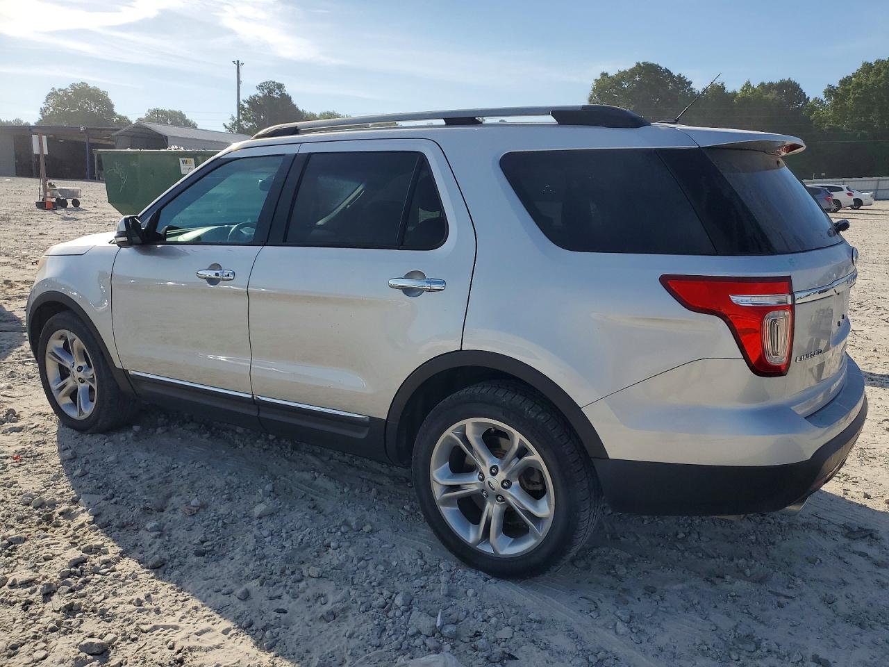 2014 Ford Explorer Limited Silver vin: 1FM5K7F86EGC49290