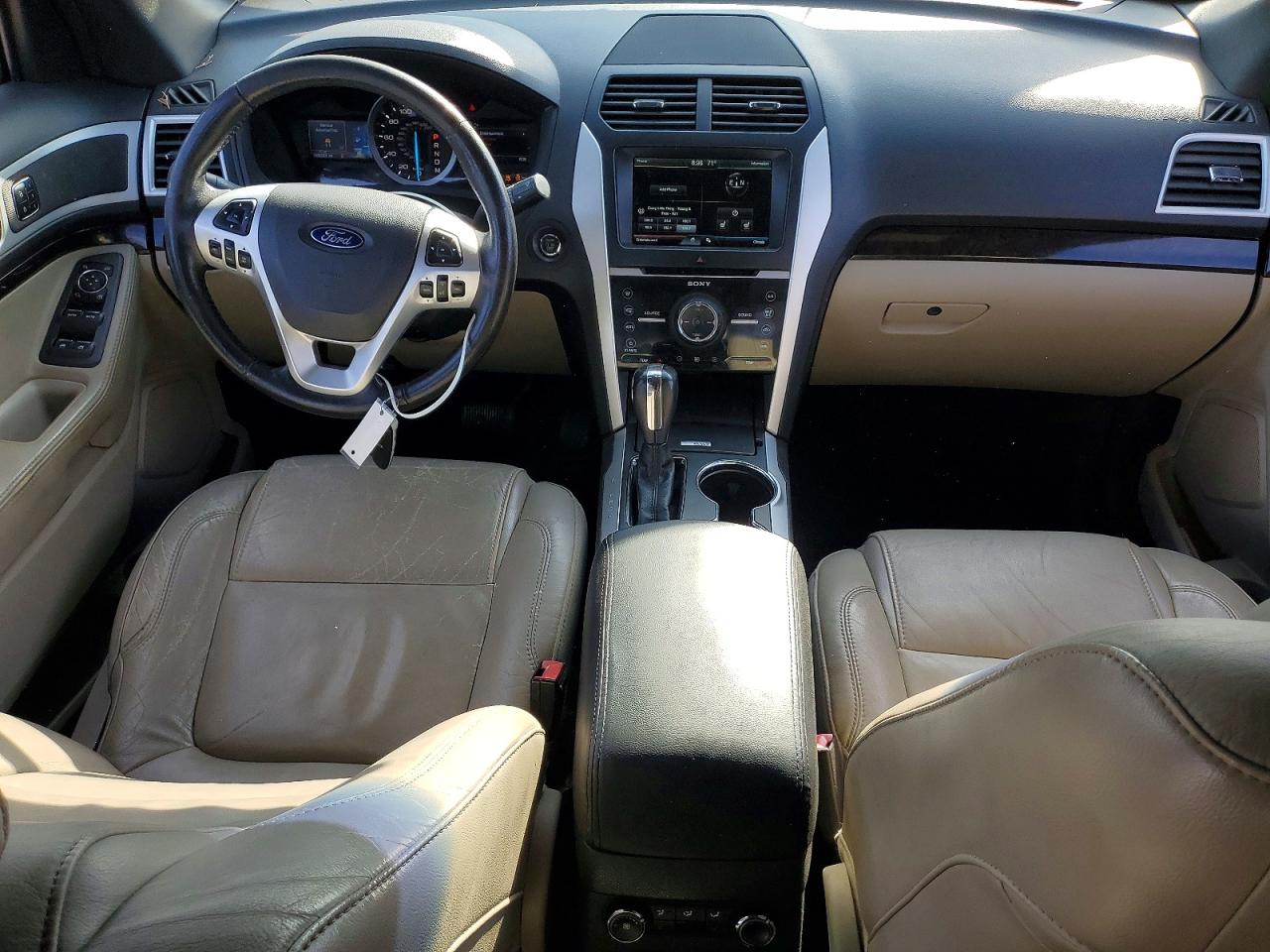 2014 Ford Explorer Limited Silver vin: 1FM5K7F86EGC49290