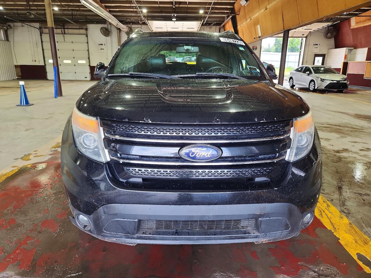 2015 Ford Explorer Limited Black vin: 1FM5K7F86FGA28127