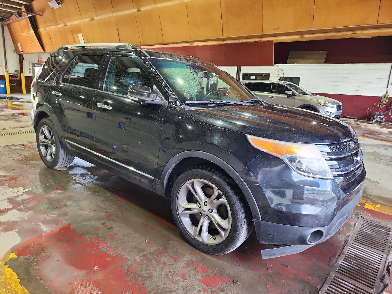 2015 Ford Explorer Limited Black vin: 1FM5K7F86FGA28127