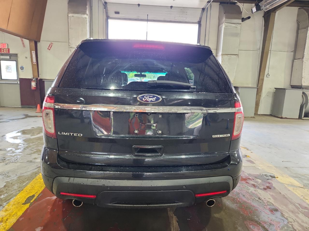 2015 Ford Explorer Limited Black vin: 1FM5K7F86FGA28127 Damage: Lift Gate, Heavy Scratch, 1 To 2 Inches