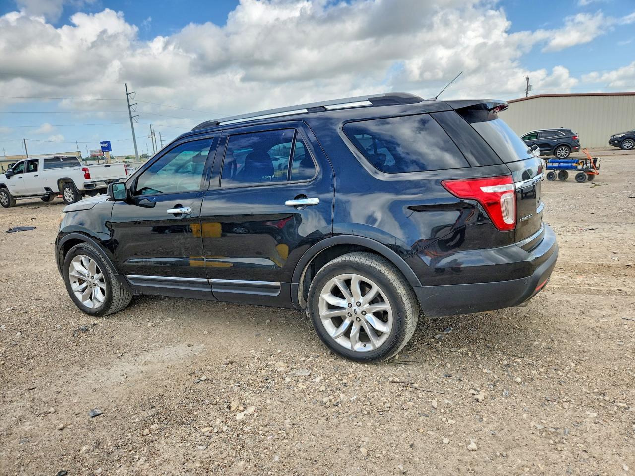 2015 Ford Explorer Limited Черный vin: 1FM5K7F86FGA64416