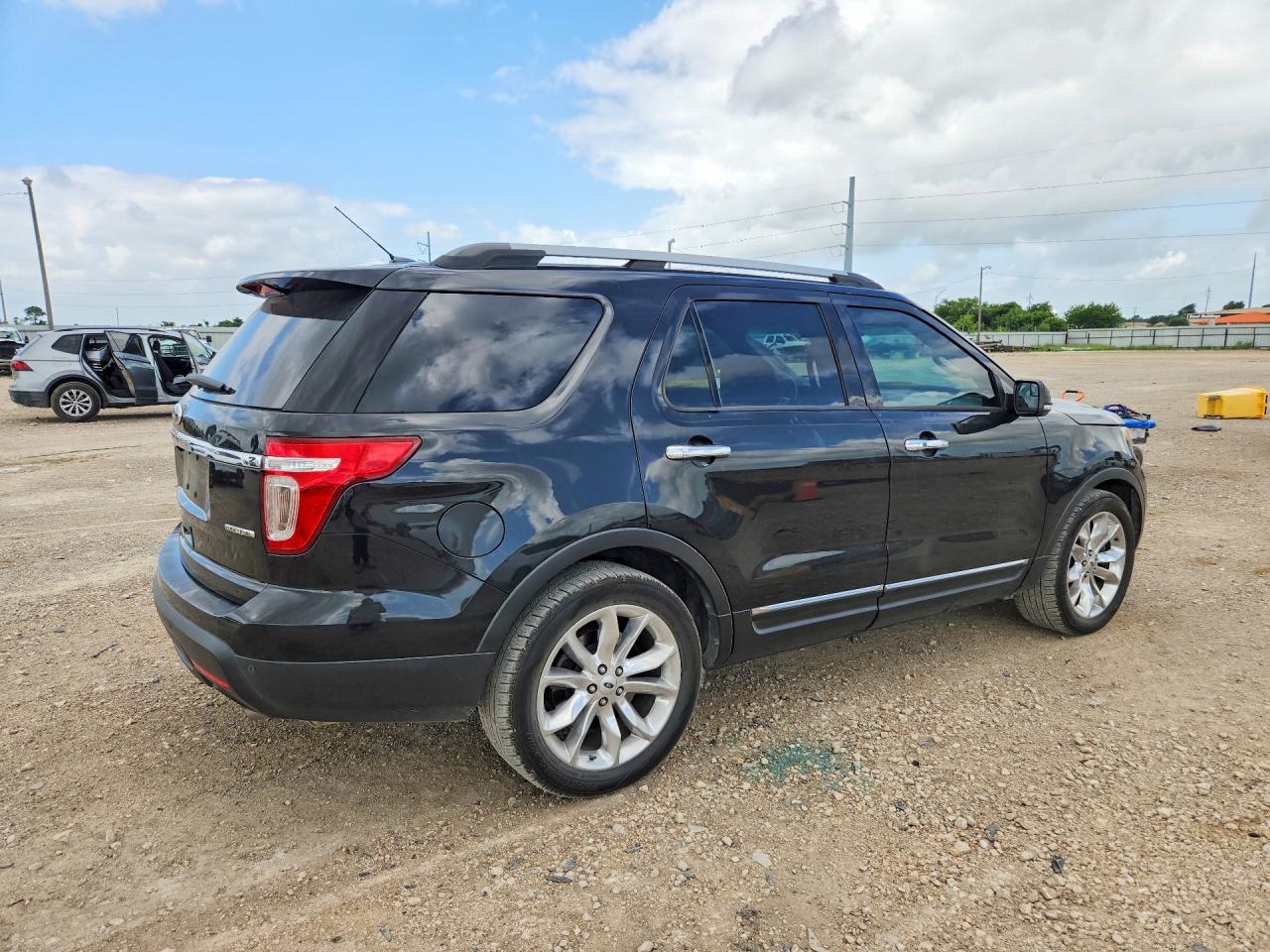 2015 Ford Explorer Limited Черный vin: 1FM5K7F86FGA64416