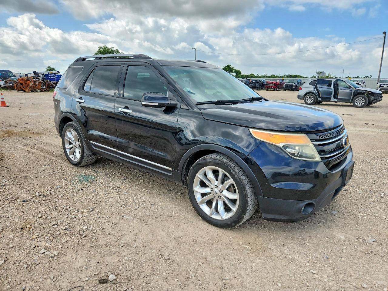 2015 Ford Explorer Limited Черный vin: 1FM5K7F86FGA64416