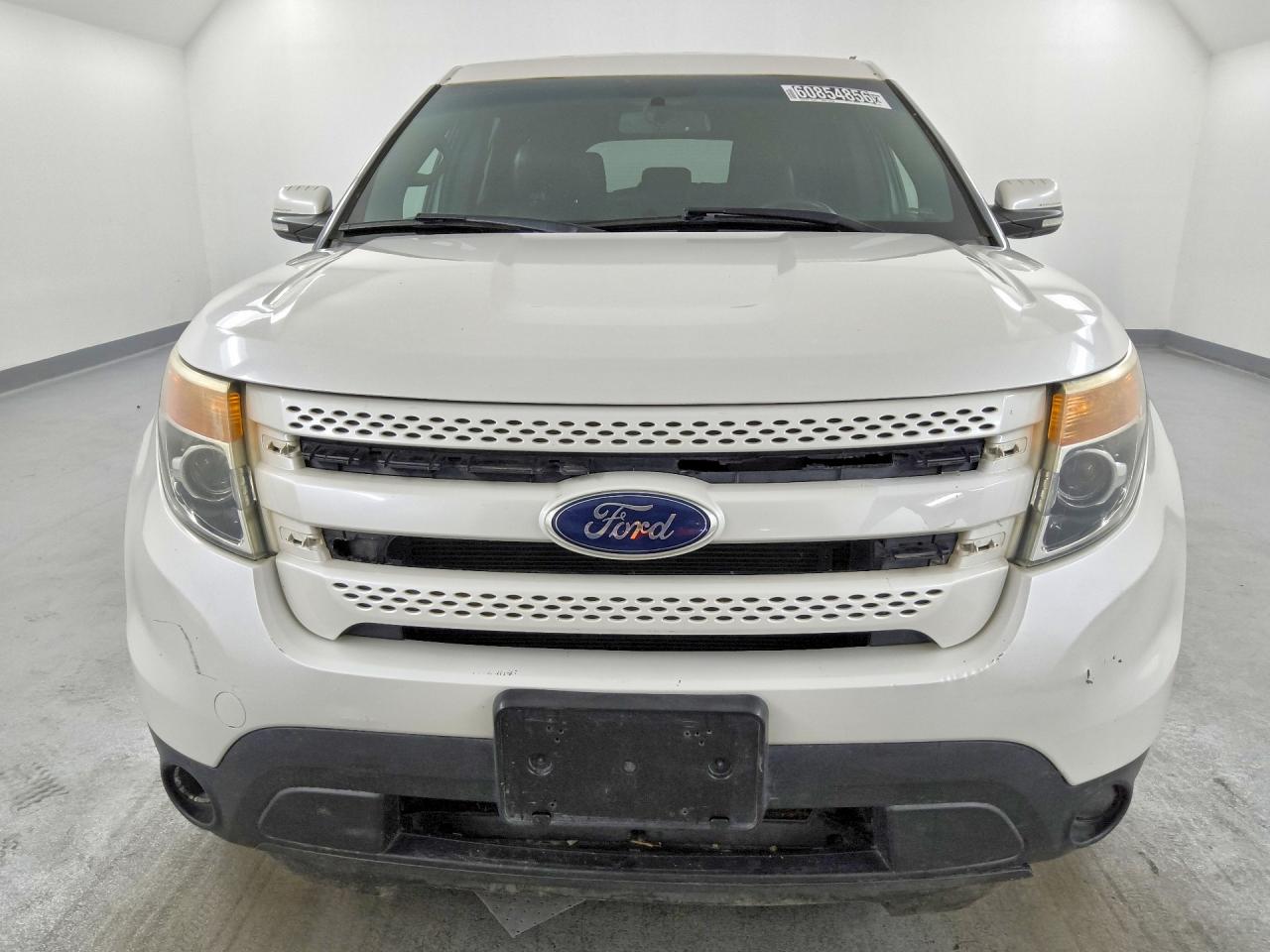 2015 Ford Explorer Limited White vin: 1FM5K7F86FGA70877