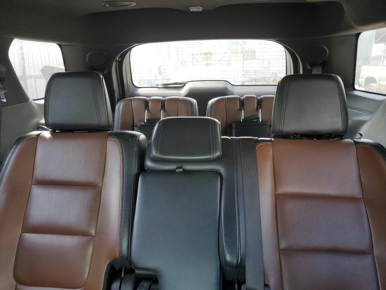 2015 Ford Explorer White vin: 1FM5K7F86FGB12092
