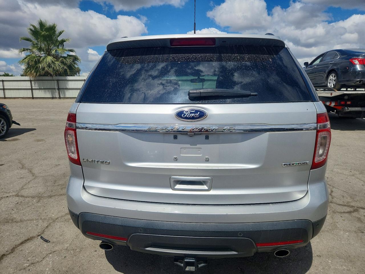 2015 Ford Explorer Limited Silver vin: 1FM5K7F86FGB26610