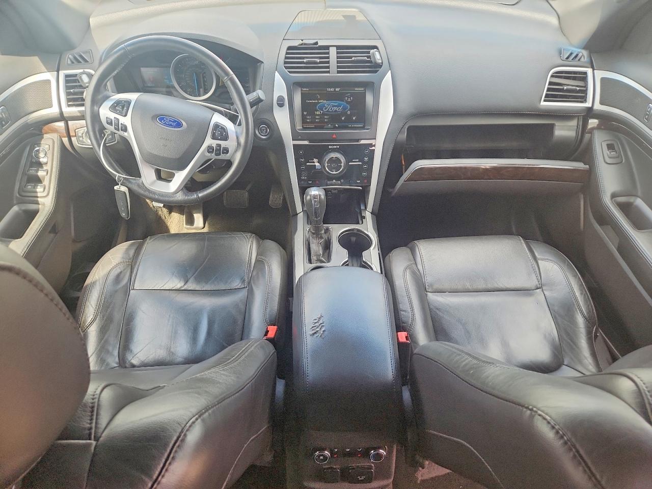 2015 Ford Explorer Limited Silver vin: 1FM5K7F86FGB26610