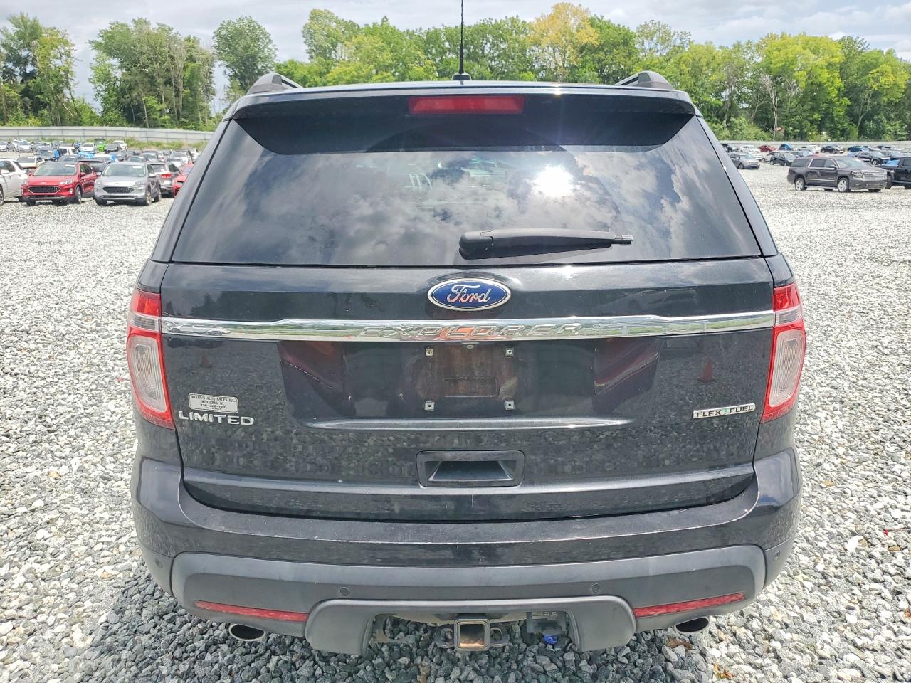 2015 Ford Explorer Limited Black vin: 1FM5K7F86FGB97600