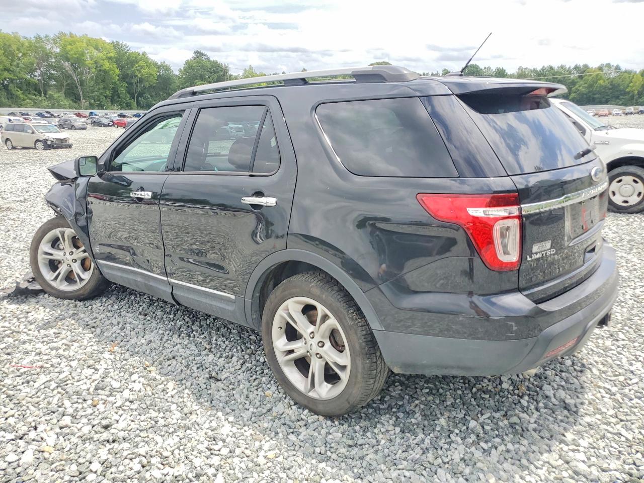 2015 Ford Explorer Limited Black vin: 1FM5K7F86FGB97600